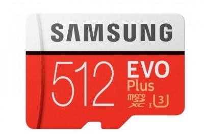 Карта памяти 512 Гб microSDXC Samsung EVO Plus Class 10 (MB-MC512HA/RU) 1 шт. Карта памяти 512 Гб microSDXC Samsung EVO Plus Class 10 (MB-MC512HA/RU) 1 шт.