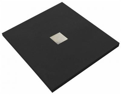 Поддон для душа Vincea из искусственного камня VST-2SR29090B, 900*900*35, черный матовый